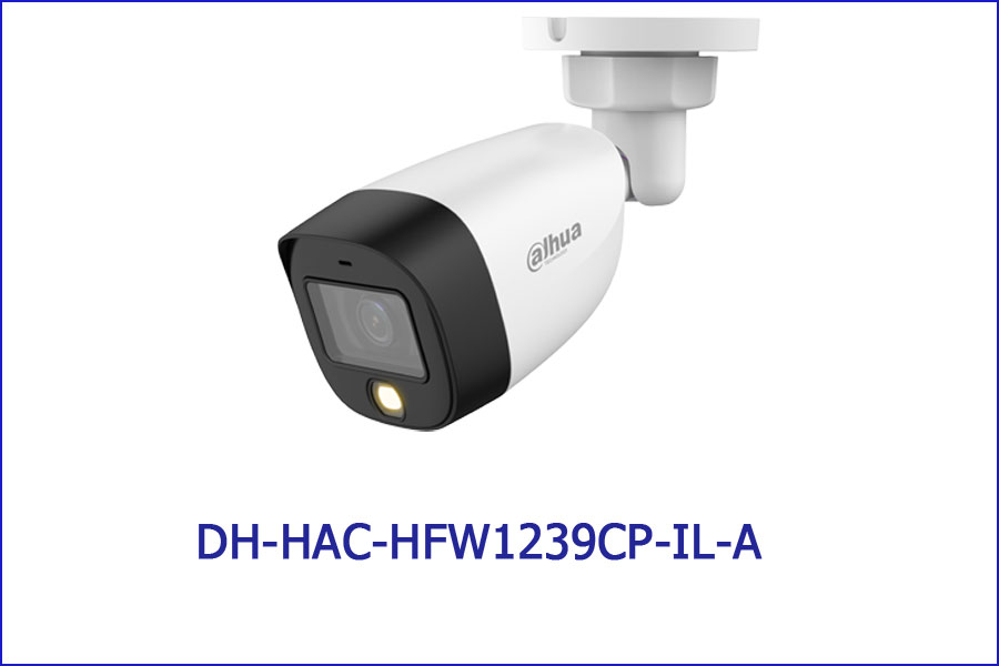 Camera HDCVI Full Color DH-HAC-HFW1239CP-IL-A ánh sáng kép thông minh