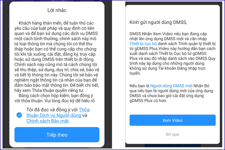 Hướng dẫn cài đặt DMSS_2