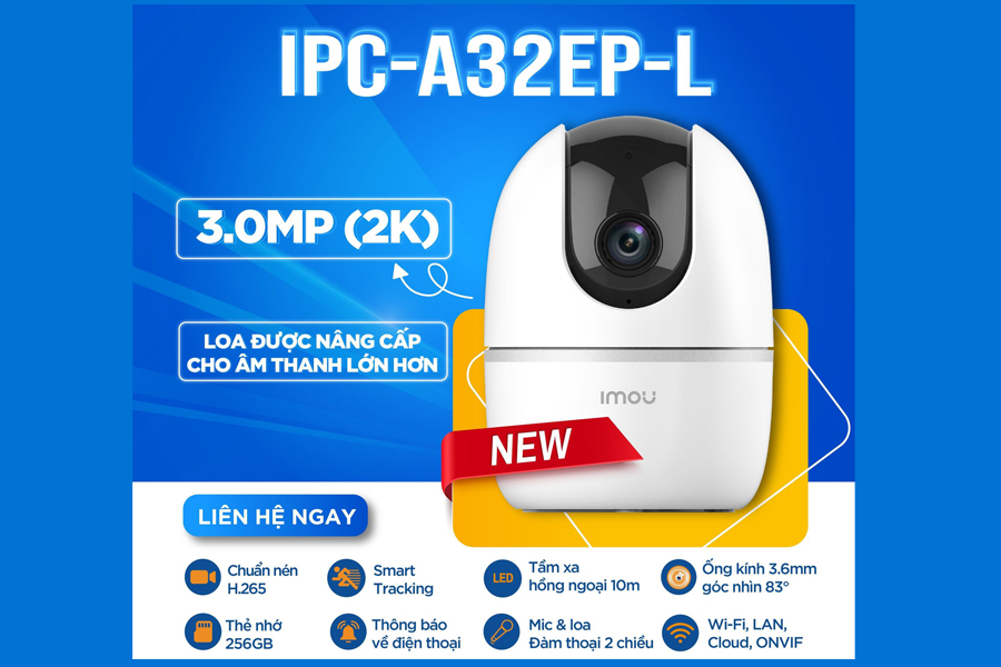 Camera wifi Imou A32EP-L 