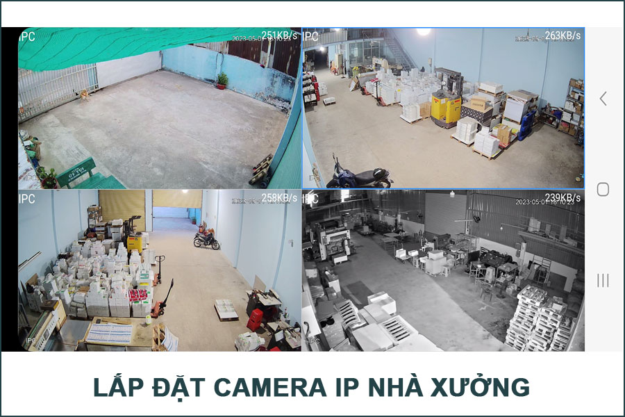 lắp đặt camera ip kbvision 