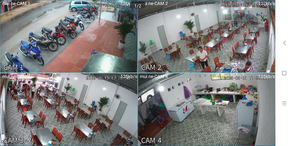Dịch vụ lắp đặt camera quán nhậu, quán ăn, nhà hàng