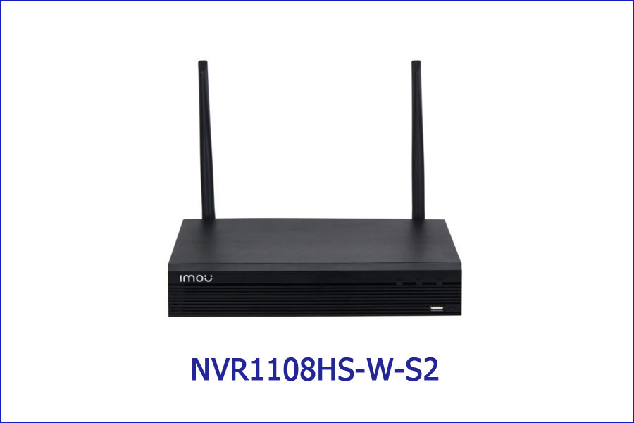 Đầu ghi hình IP Wifi Imou NVR1108HS-W-S2 cắm là chạy