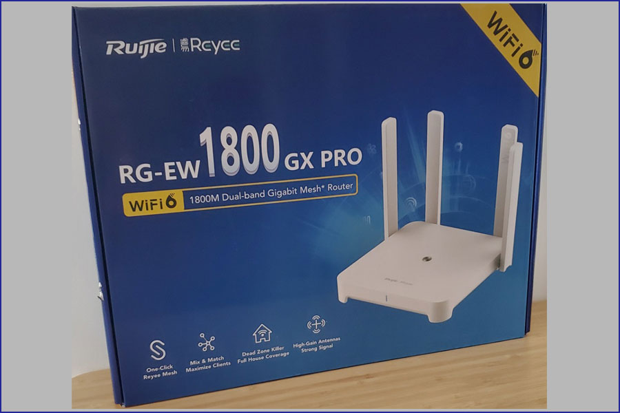 Bán Router Wifi 6 RUIJIE RG-EW1800GX PRO tốc độ cao