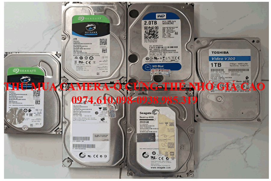 Thu Mua Ổ Cứng Camera, Thẻ Nhớ Camera Giá Cao Tại TP.HCM – Camera Nguyễn Khang