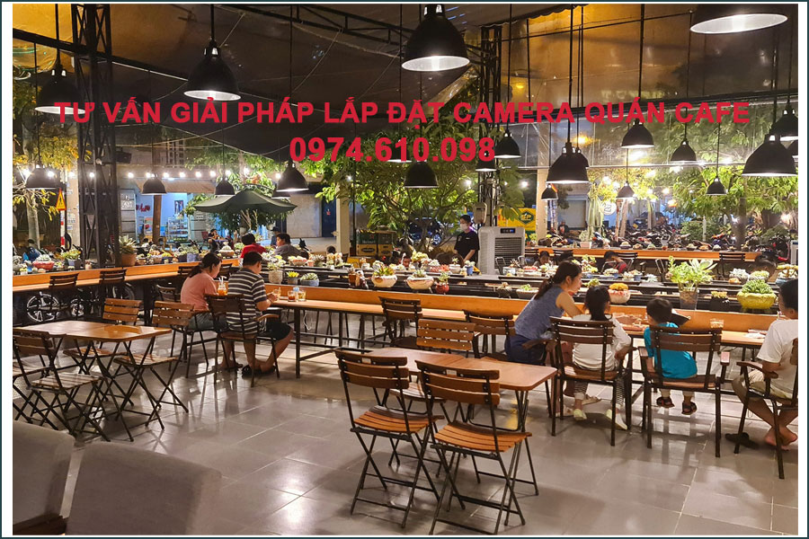 Lắp đặt camera quán cafe sân vườn giá rẻ