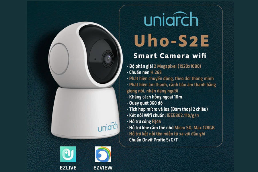 Camera Wifi UNIARCH UHO-S2E 2.0 Megapixel